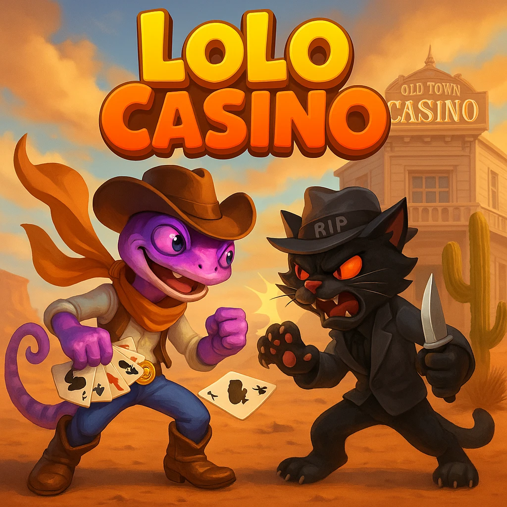 LoloCasino Hero - Lolo het Hagedis Mascotte